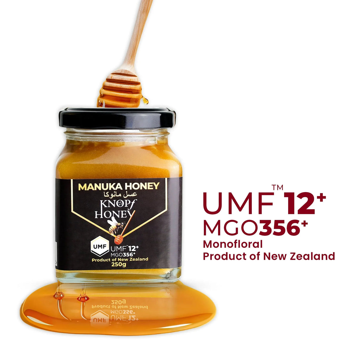 Knopf UMF 12+Manuka Honey MGO 356+ 250g