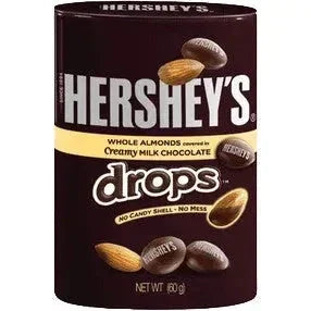 Hershey's Drops Almond with Milk Chocolate in Tin 60g