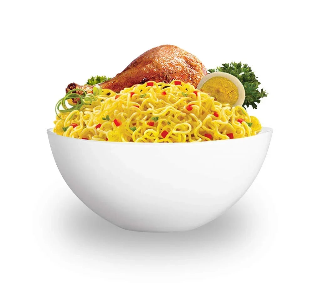 Indomie Instant Fried Noodles with Seasoning Powder and Sauce - 80 g Pack of 10