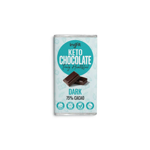 Ingfit Premium Sugar Free Dark 75% Cacao 28g