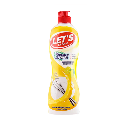 Let's Clean Dishwashing Liquid Lemon - 500ml