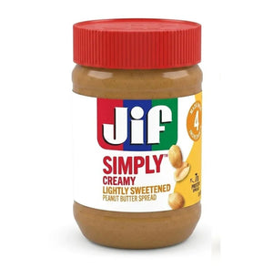 Jif Simply Creamy Lightly Sweetened Peanut Butter Spread 425g | Welaza