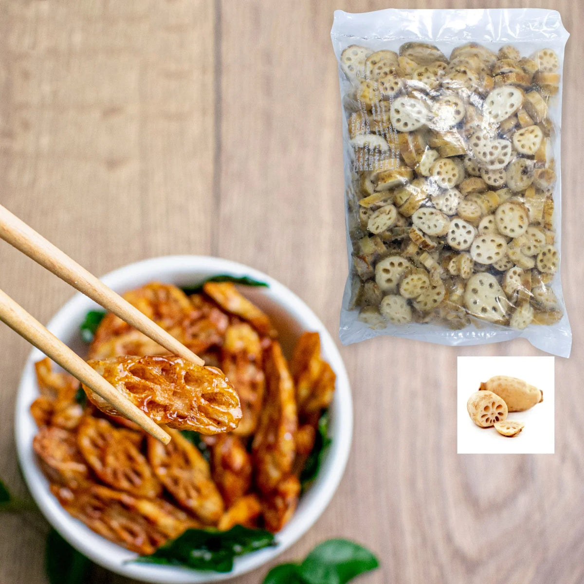 Greentech Lotus Root – Stem (Kamal Kakdi) 500g