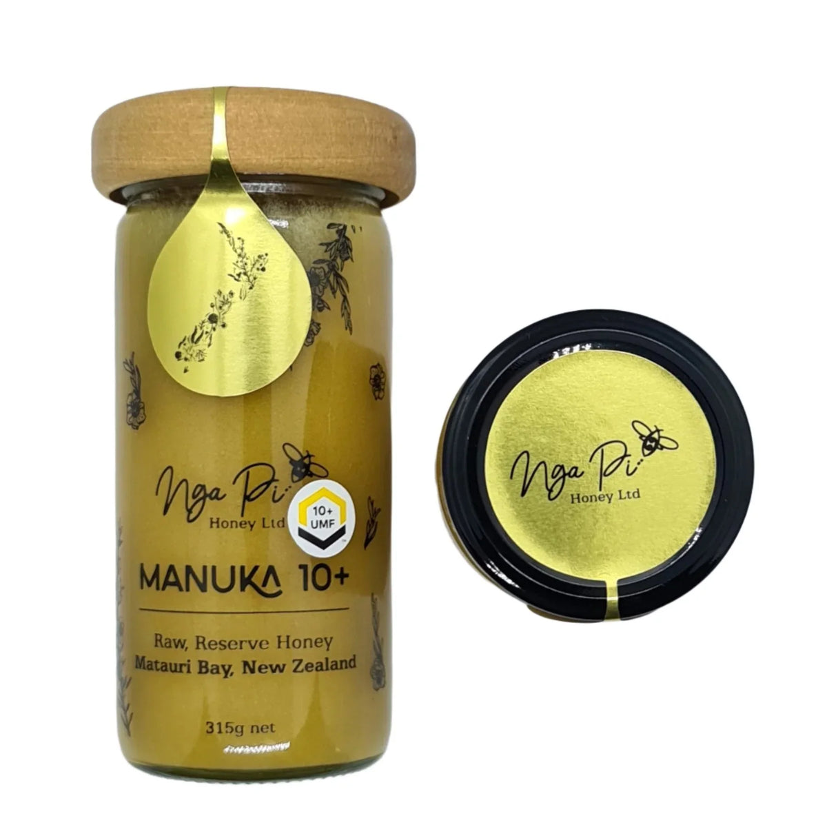Nga Pi Manuka UMF™ 10+ Raw, Reserve Honey of New Zealand
