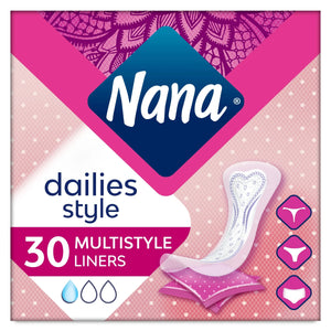 Nana Panty Liners Multistyle Individually Wrapped (30pcs)