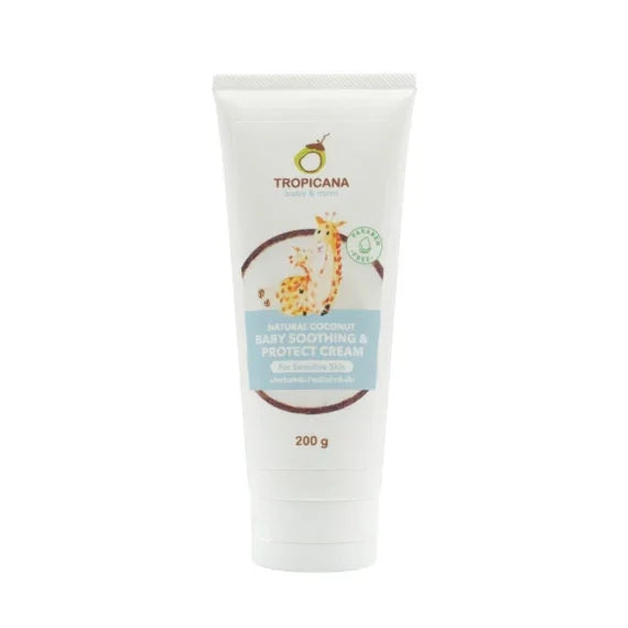 Natural Coconut Baby Soothing Cream For Sensitive Skin