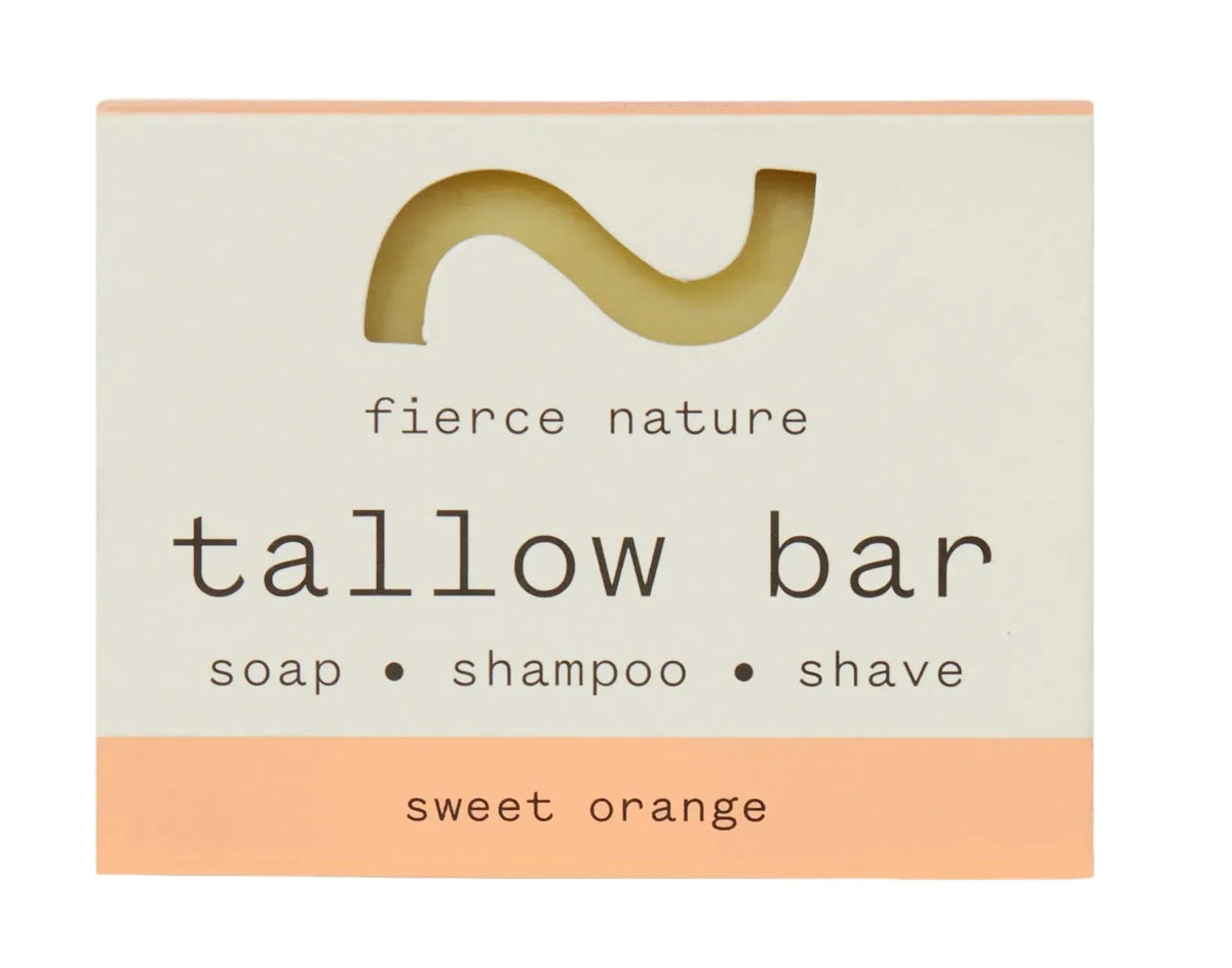 Fierce Nature Multi-Use Tallow Bar (Scented) 80g