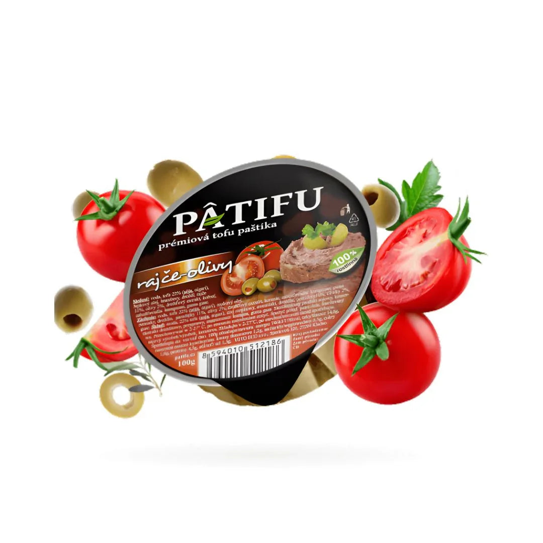 PÂTIFU Tomato & Olive Tofu Pâté | Welaza