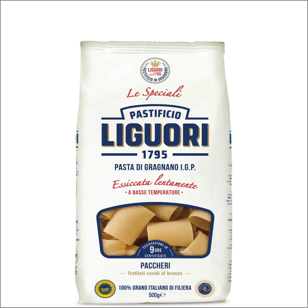 Liguori Le Speciali Paccheri (N°124) Pasta 500g