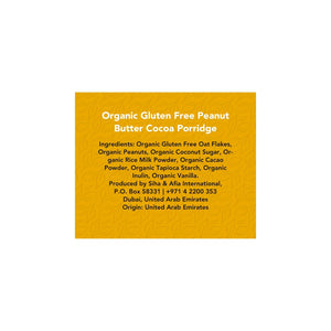 Meadows Organic Peanut Butter Cocoa Porridge