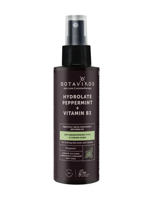 Peppermint Hydrolat with Vitamin B3 for even skin tone and radiance