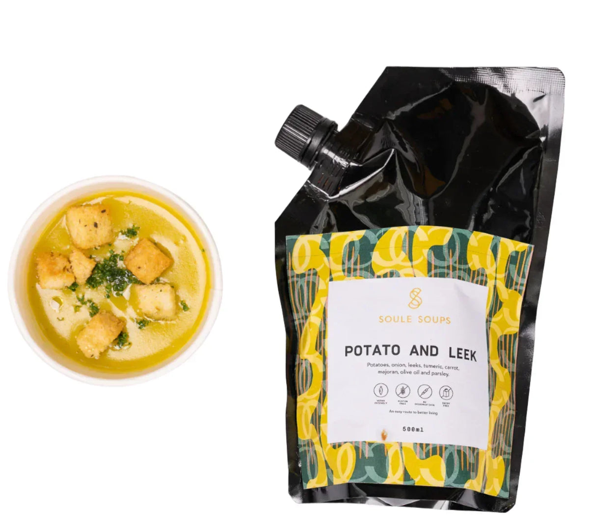 Soule Soups Potato & Leeks Soup 500ml - View 7 | Welaza