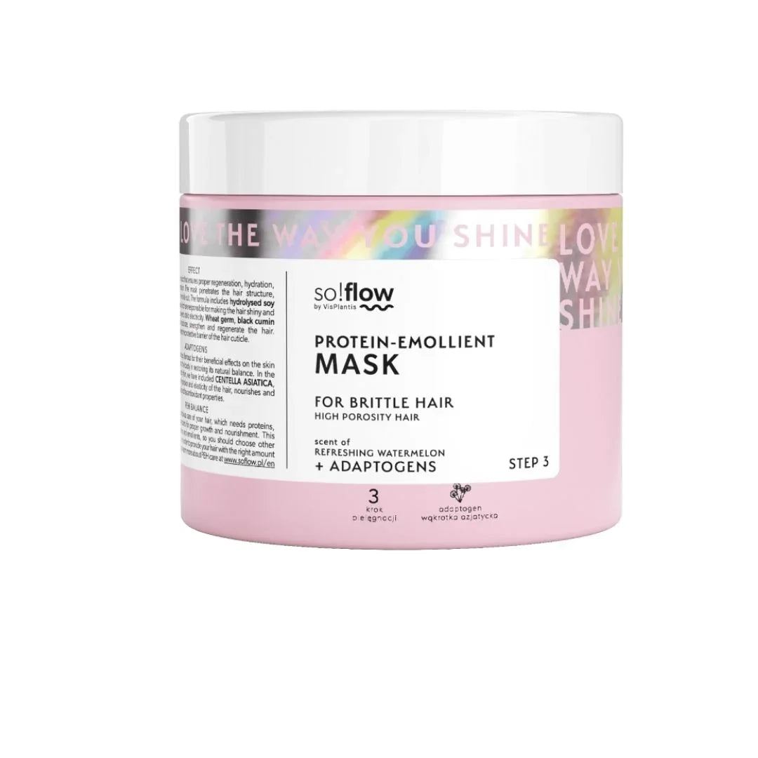 Protein Emollient Mask For Brittle Hair High Porosity Hair