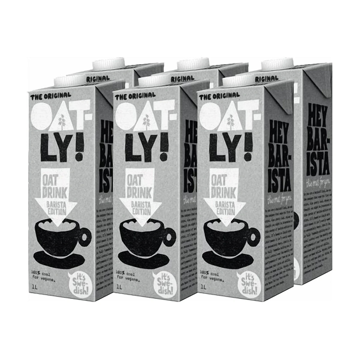 Oatly Barista Edition Oat Drink - 1L 6Pcs