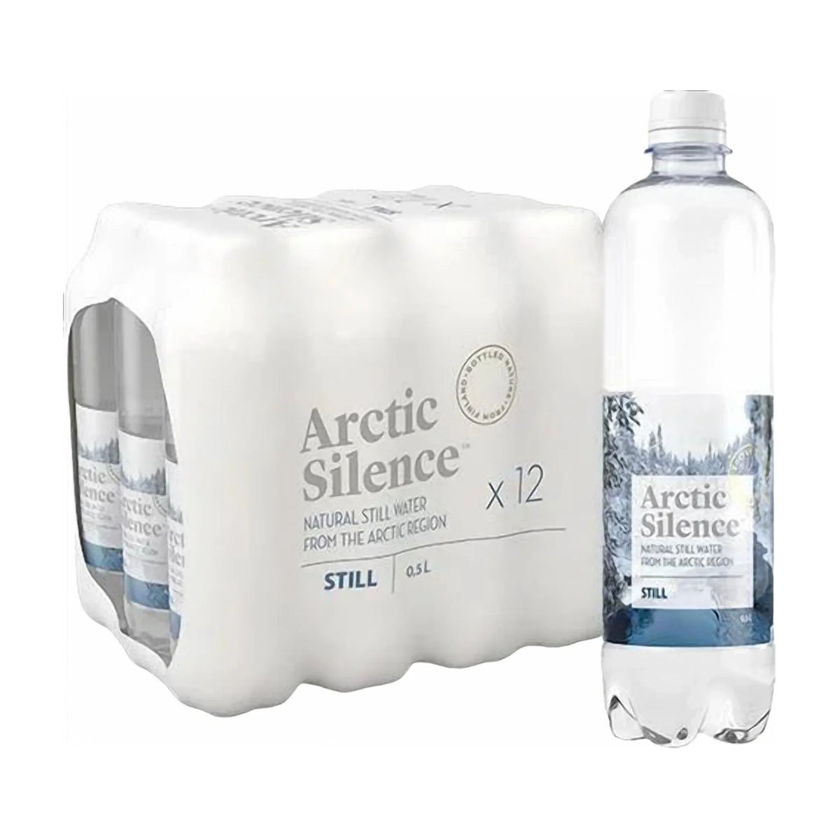 Arctic Silence Natural Still Water, 12 × 500 ml