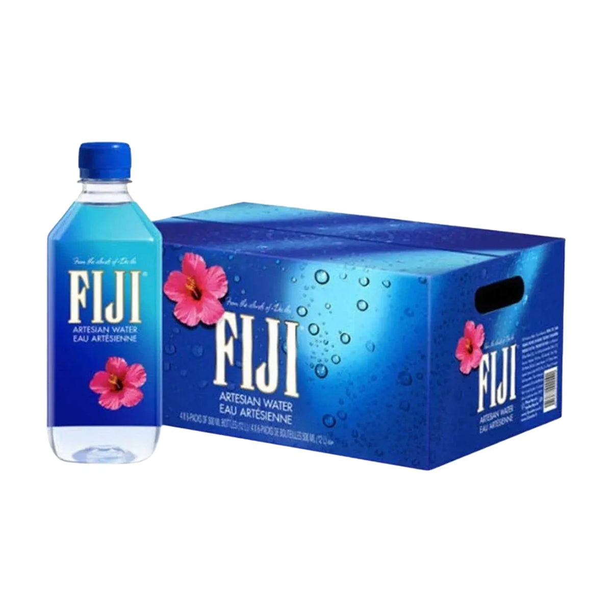 Fiji Natural Artesian Water, 24 × 500 ml