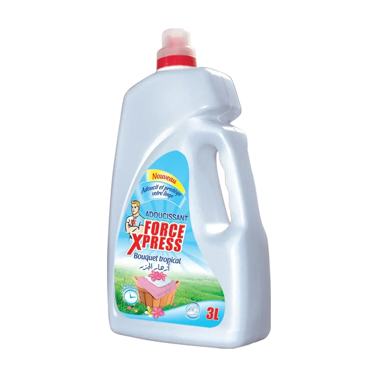 Force Xpress Fabric Softener Bouquet Tropical - 3L