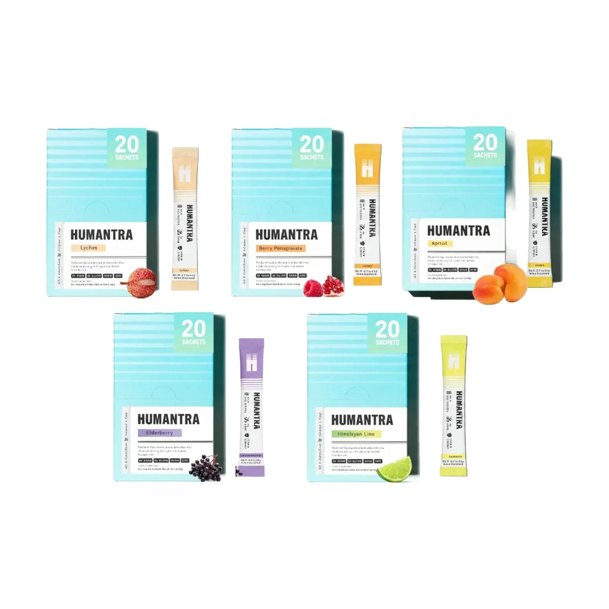 Humantra Assorted Electrolyte Bundle, 100 Servings