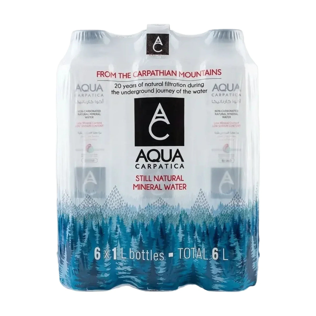 Aqua Carpatica Still Mineral Water, PET Bottle Cases