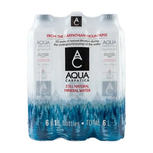 Aqua Carpatica Still Mineral Water, PET Bottle Cases - 1L 6x 1L