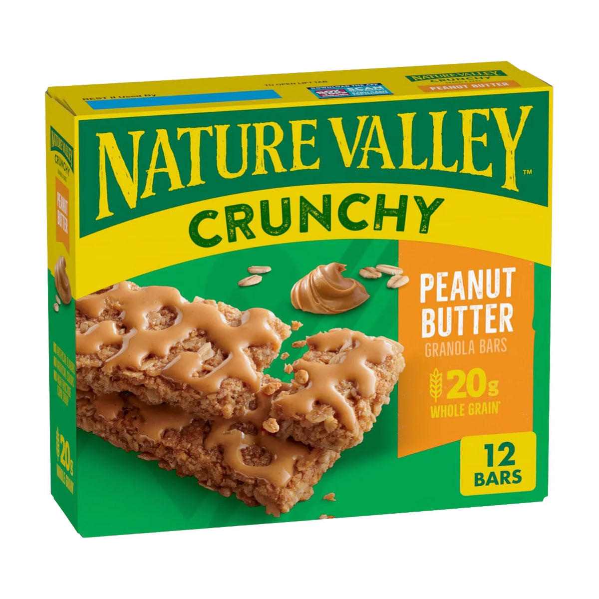 Nature Valley Crunchy Peanut Butter Bars, 8.94 oz