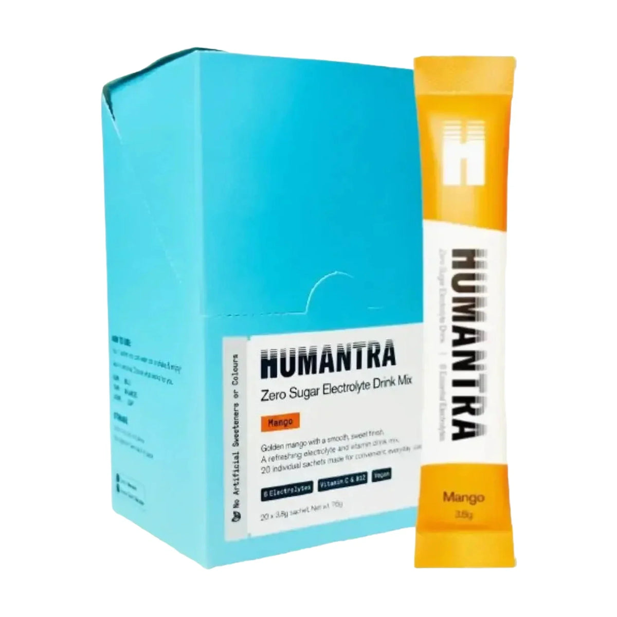 Humantra Mango Electrolytes, 20 Servings, 72 g