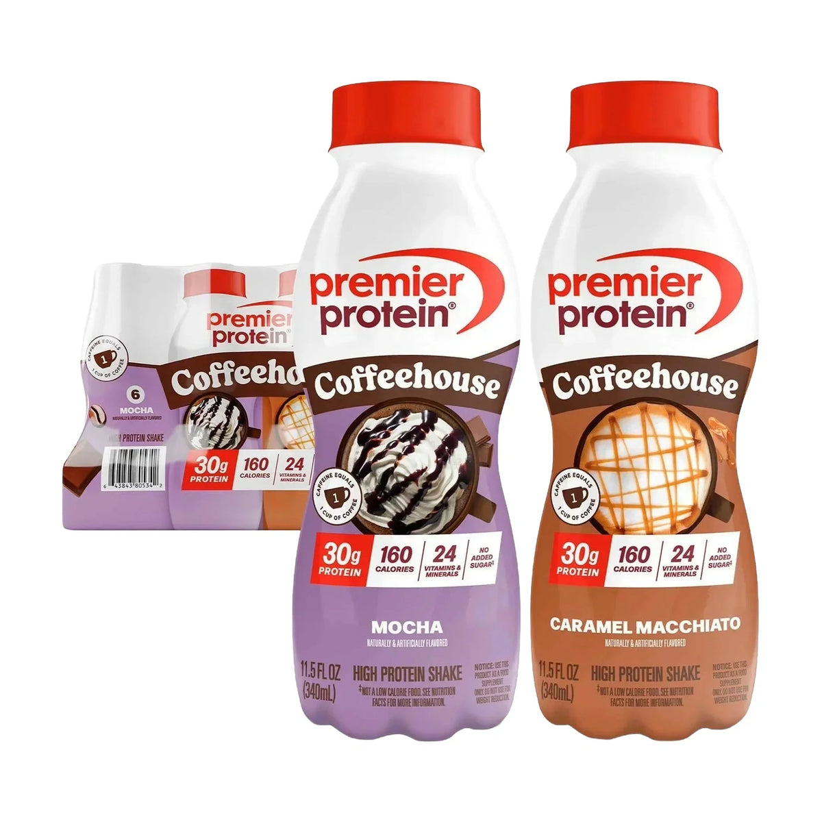 Premier Protein Coffeehouse Shakes, 12 × 340 ml