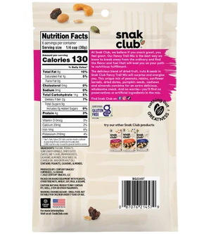 Snak Club Fancy trail mix 191g - View 2 | Welaza