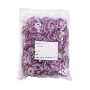 Frozen Red Onion Slices - View 2 | Welaza