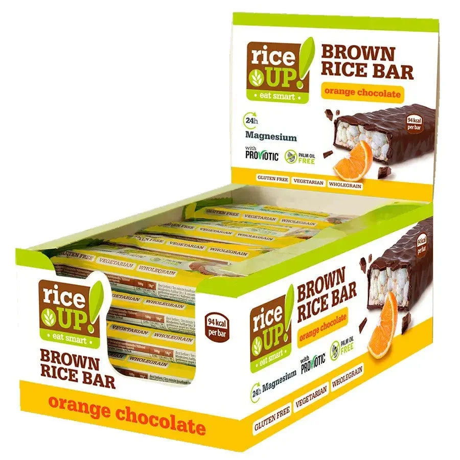 Rice Up Chocolate Orange Rice Bars - 18G 20 x 18G