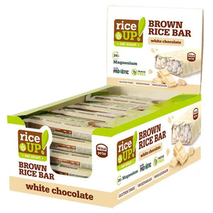 Rice Up White Chocolate Rice Bars, 20 x 18 g
