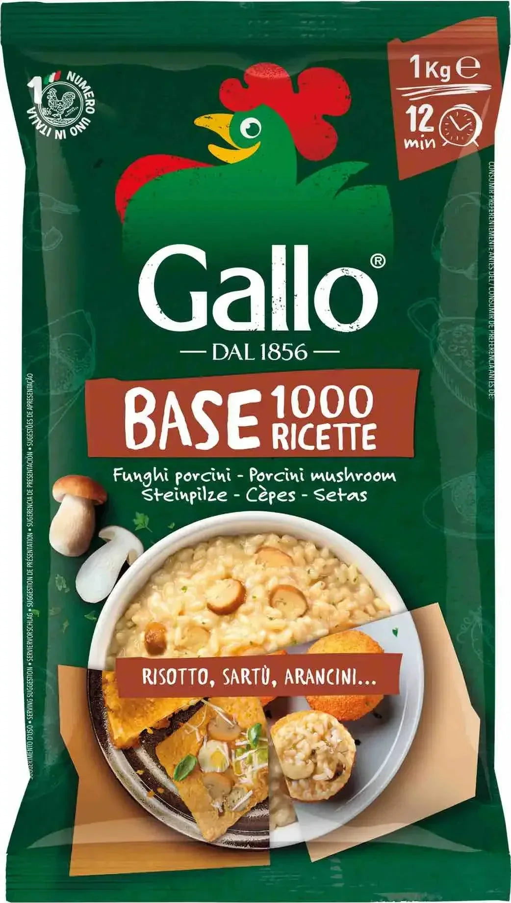 Riso Gallo Risotto Mushroom 1kg