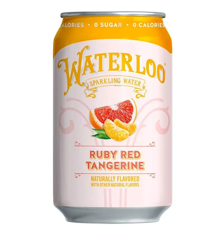 Waterloo Sparkling Water, Ruby Red Tangerine 355ml