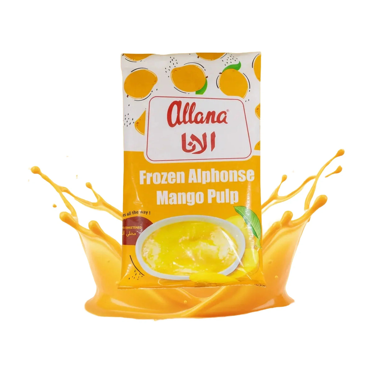 Alphonso Mango Pulp - 1 kg 16×1 kg