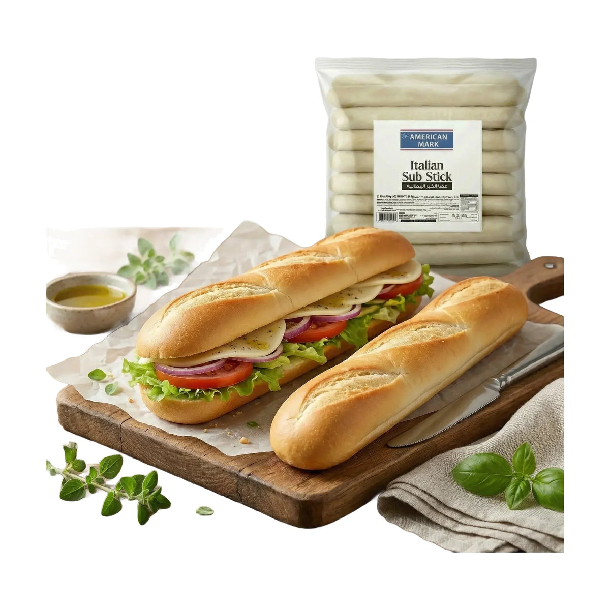 Italian Dough Sticks, 21 Pieces