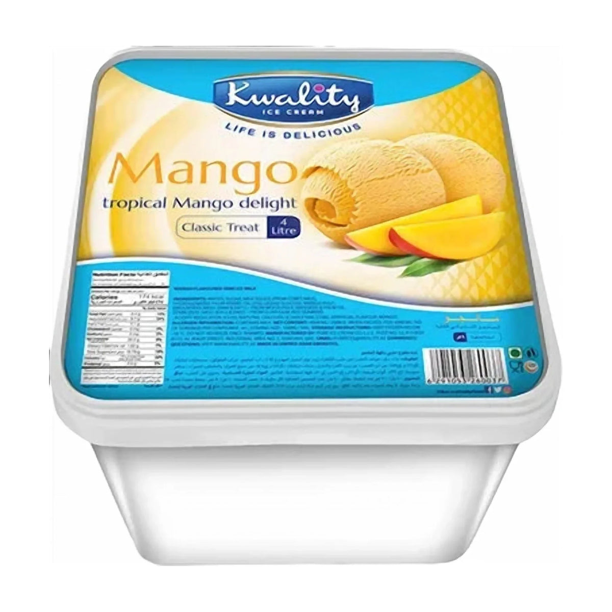 Mango Ice Cream 4 L
