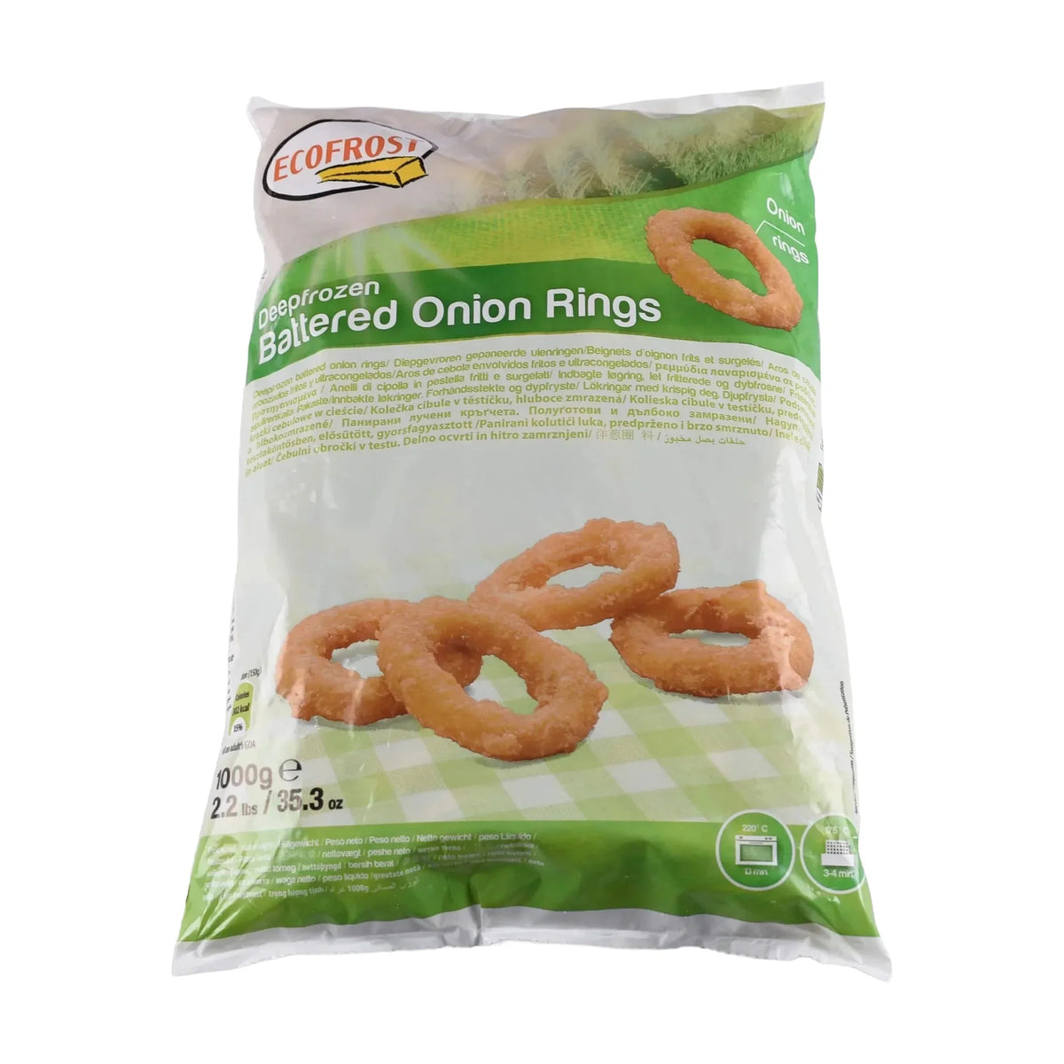 Battered Onion Rings - 10X1 kg