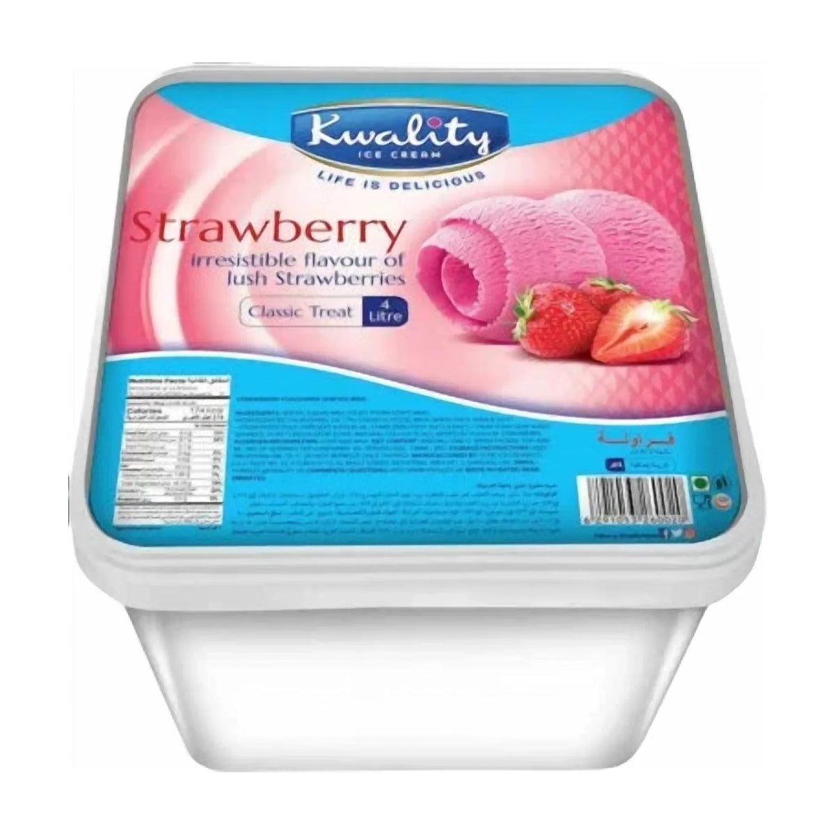 Strawberry Ice Cream 4L