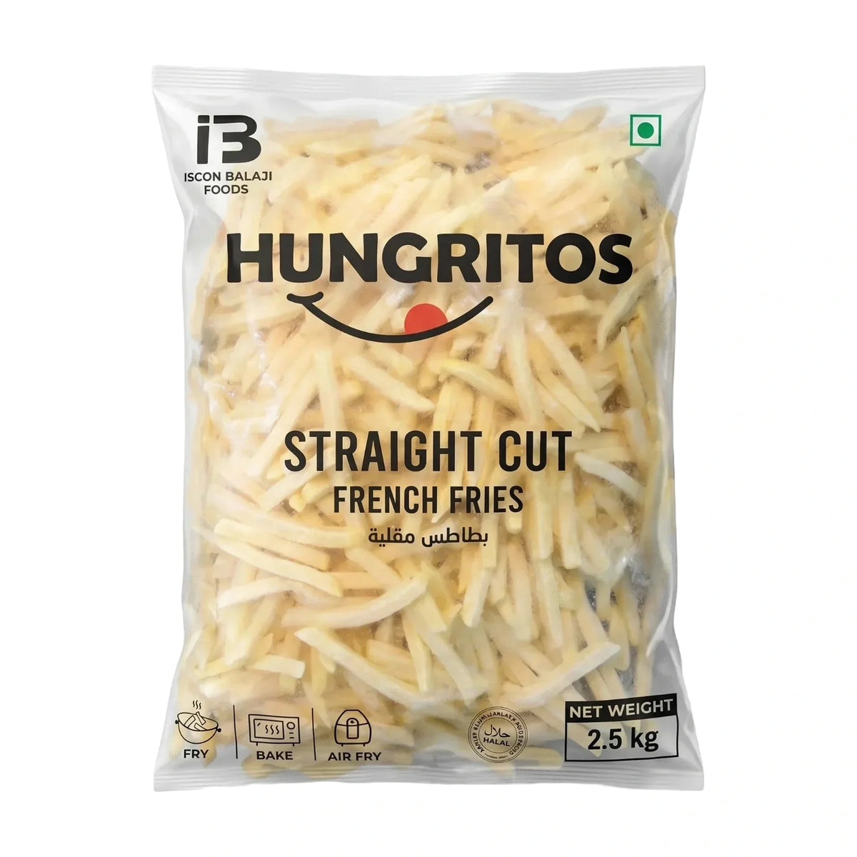 Straight Cut Fries 9 mm - 2.5kg 4×2.5kg