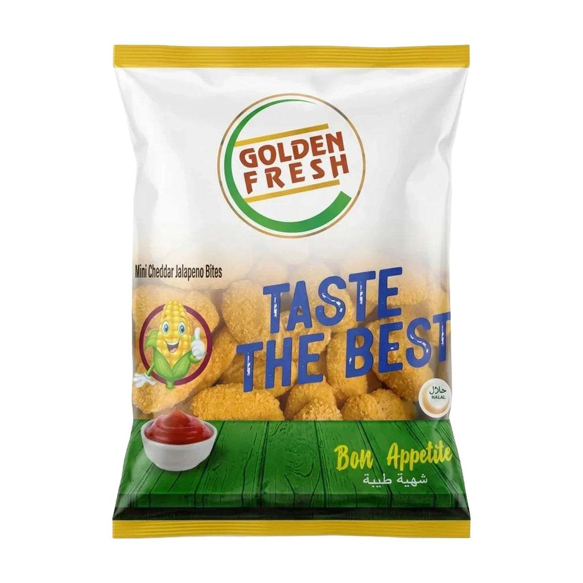 Mini Cheddar Jalapeno Bites 1 kg