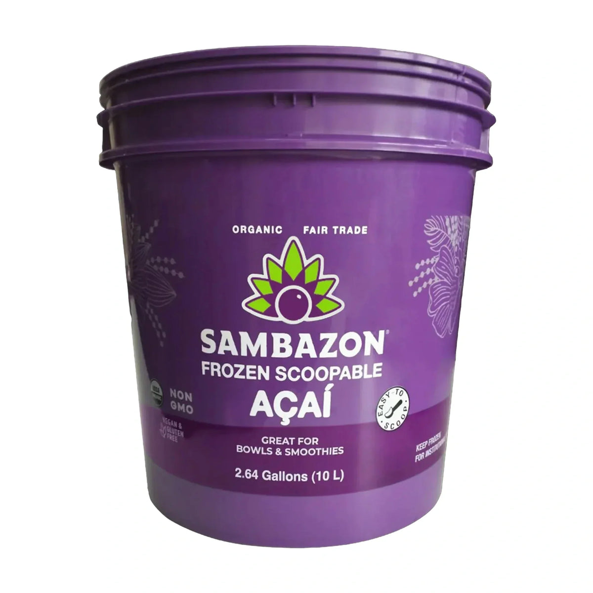Frozen Acai Puree 10 L Bucket