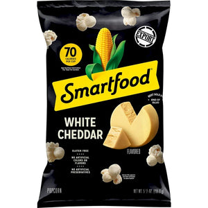 Smartfood White Cheddar Flavored Gluten Free Popcorn 5.5 OZ (156g) - Export