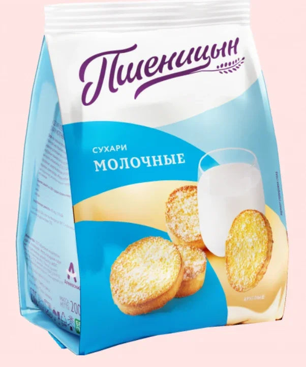 Pshenitsyn Milky Luxe Rusks 200g
