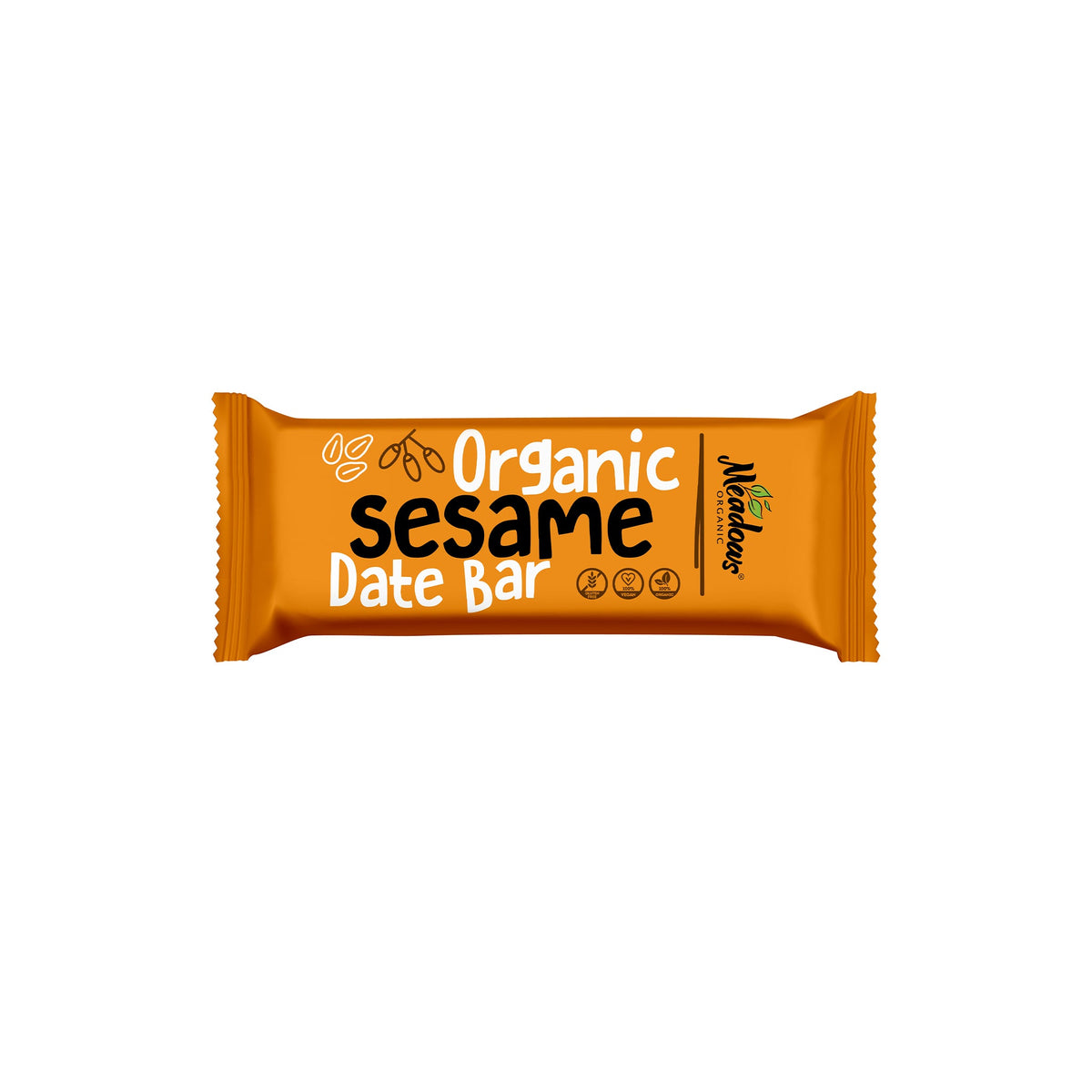 Meadows Organic Sesame Date Bar 40g