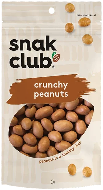 Snak Club Crunchy Peanuts 213g