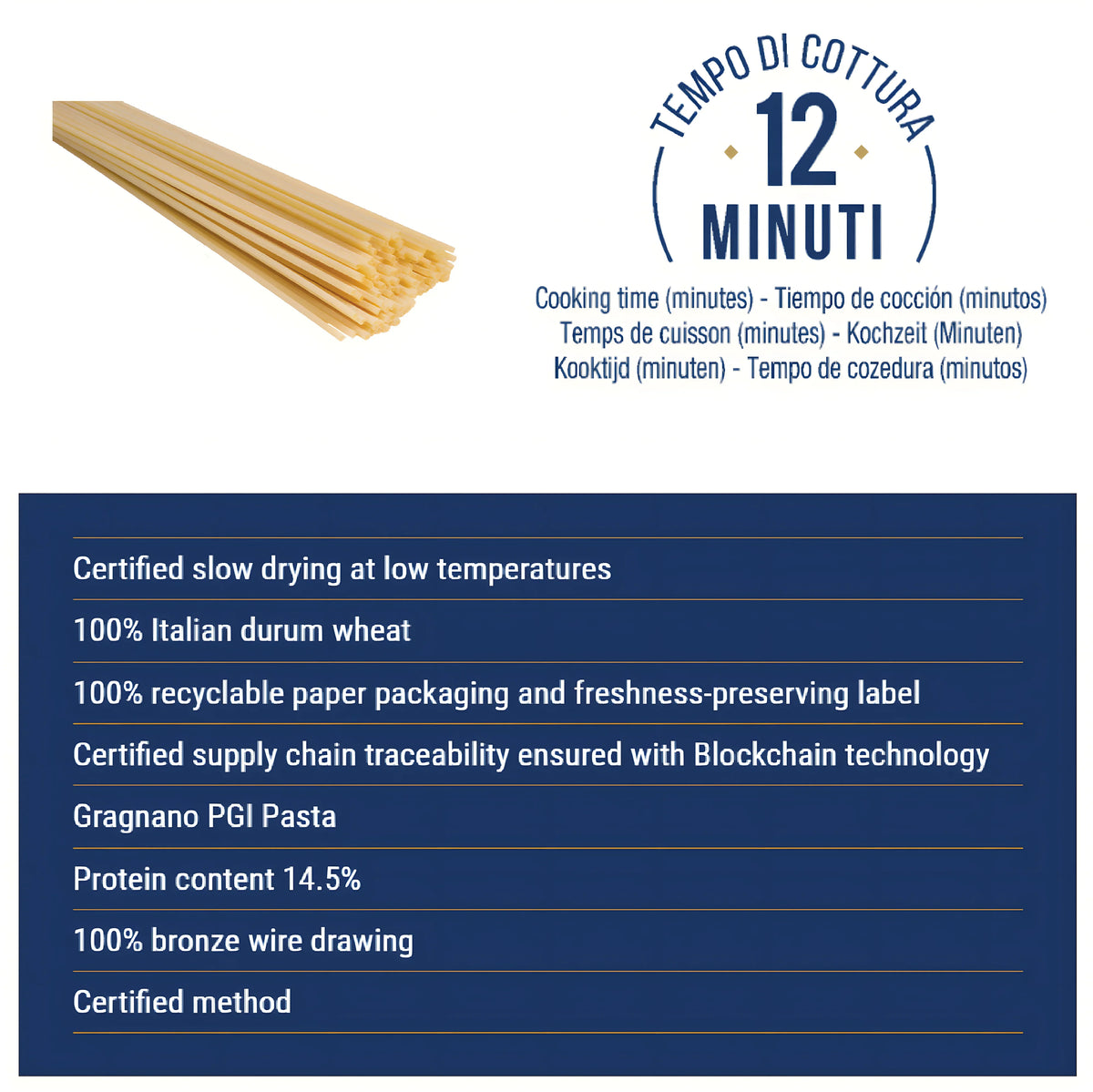 Liguori Spaghetti Quadrati (Chitarra) 500g