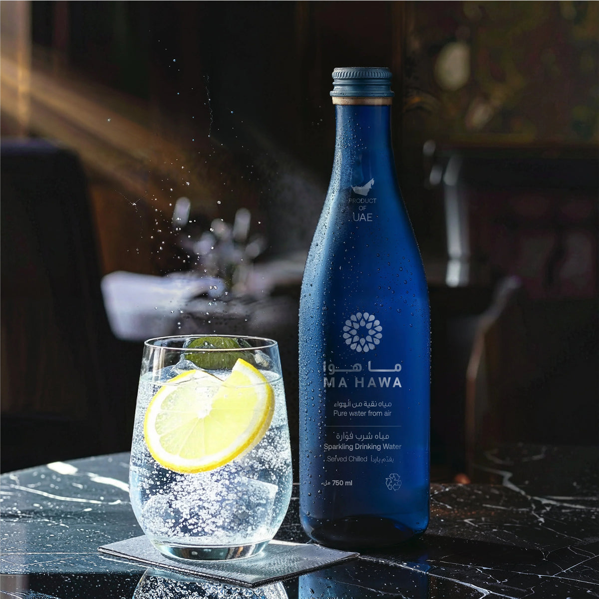 Ma Hawa Bottled Drinking Sparkling Water x 12