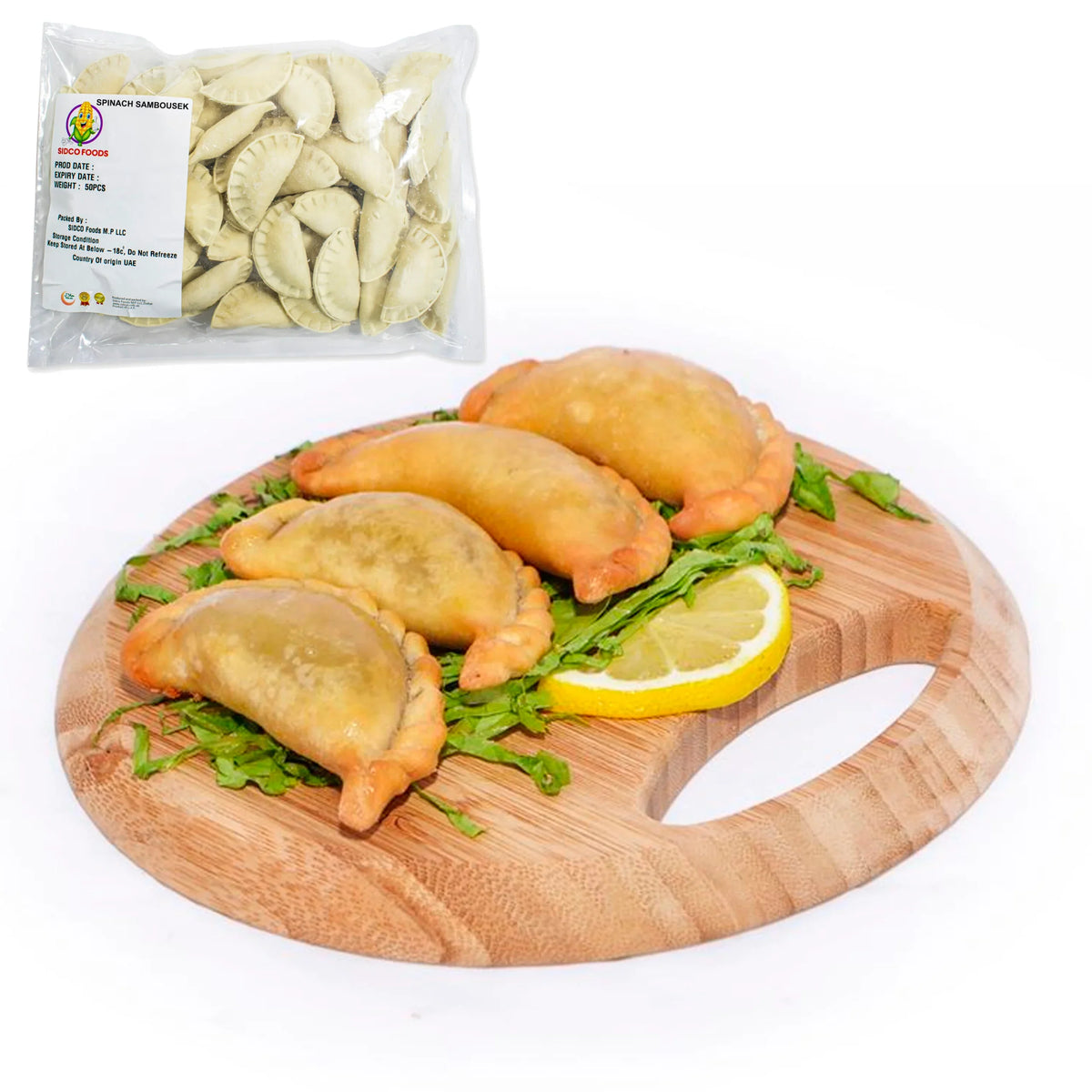 Spinach Sambousek - 20g 50×4