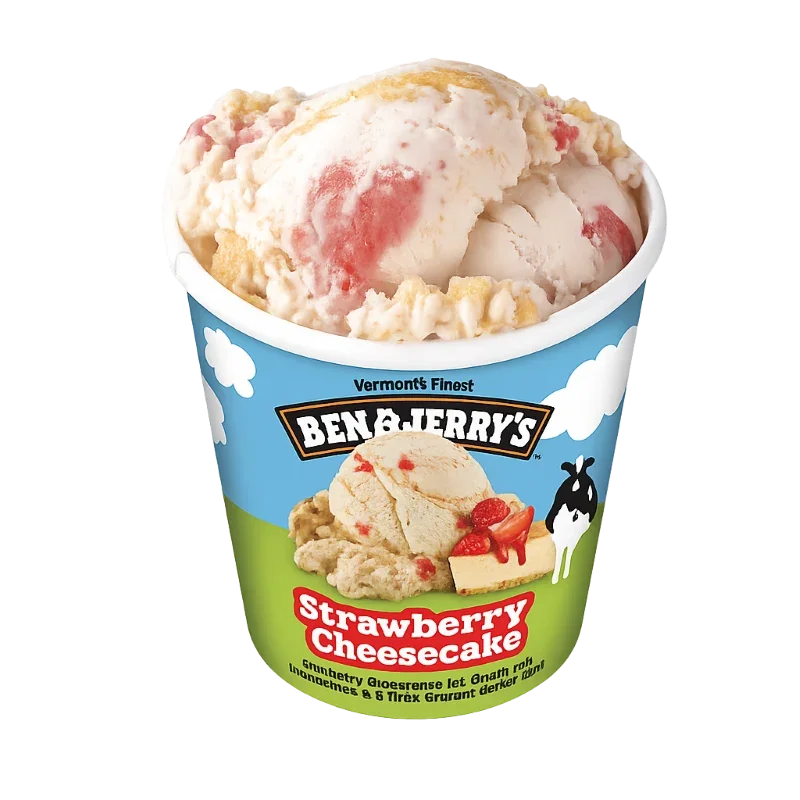 Ben & Jerry's Strawberry Cheesecake 473ml