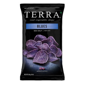 Terra Blues Chips 141g, Gluten Free and NON GMO, Naturally Blue Potato